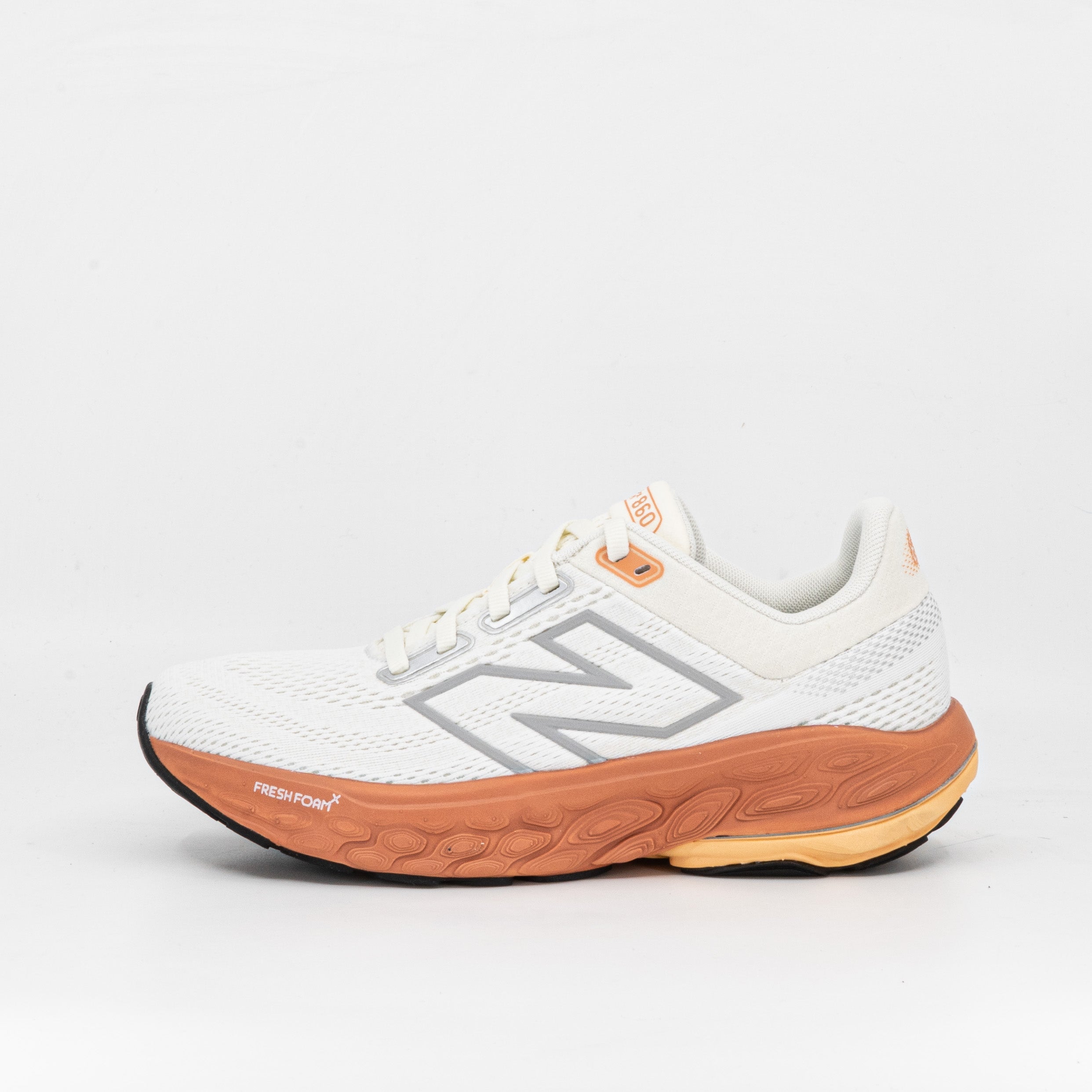 New Balance 860v14 (B Standard) Womens White/Caramel - Frontrunner Colombo